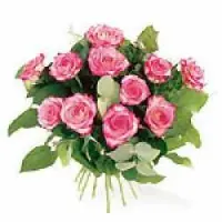 BOUQUET DE ROSES ROSE