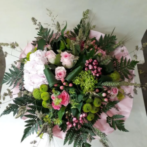 BOUQUET ROND PASTEL XXL