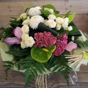 BOUQUET ROND ROMANCE
