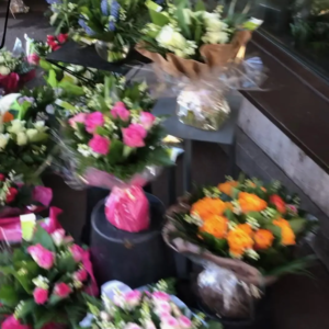 BOUQUET MUGUET ET ROSES